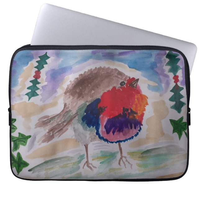 Capa Para Notebook Robin Laptop Sleeve (Frente)
