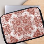 Capa Para Notebook Robins Mandala Boho Birds<br><div class="desc">Procurando um gabinete de na moda e laptop personalizado que manterá seu dispositivo protegido enquanto mostra seu estilo exclusivo? Não olhe mais do que o nosso robins mandala laptop! Apresentando um belo e intrincado design de pássaros e flores com padrão em uma mandala, este lindo acessório tecnológico também tem espaço...</div>