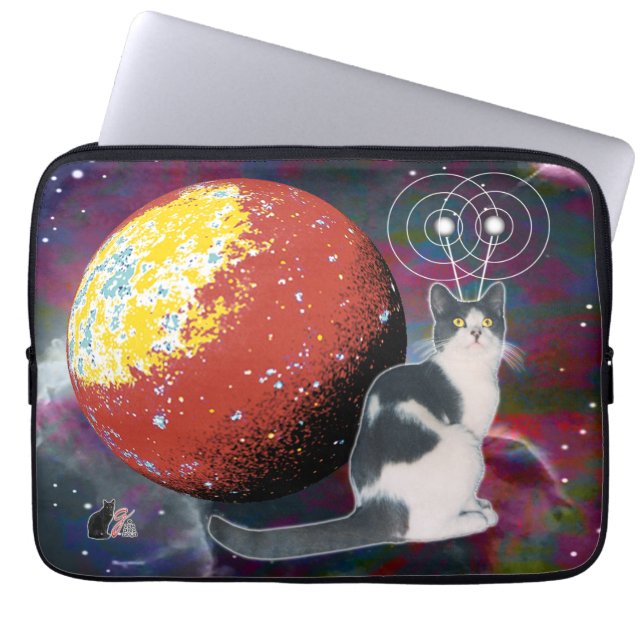 Capa Para Notebook Robo-Cat Hobo (Frente)