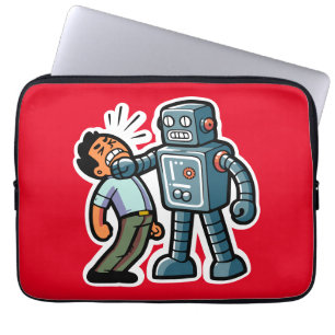 Capa Para Notebook Robô Zangado