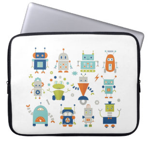 Capa Para Notebook Robôs