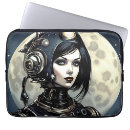 Capa Para Notebook Robot Mulher I