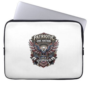 Capa Para Notebook Roca Patriótica Águia Crista Música Rock Metal Pat