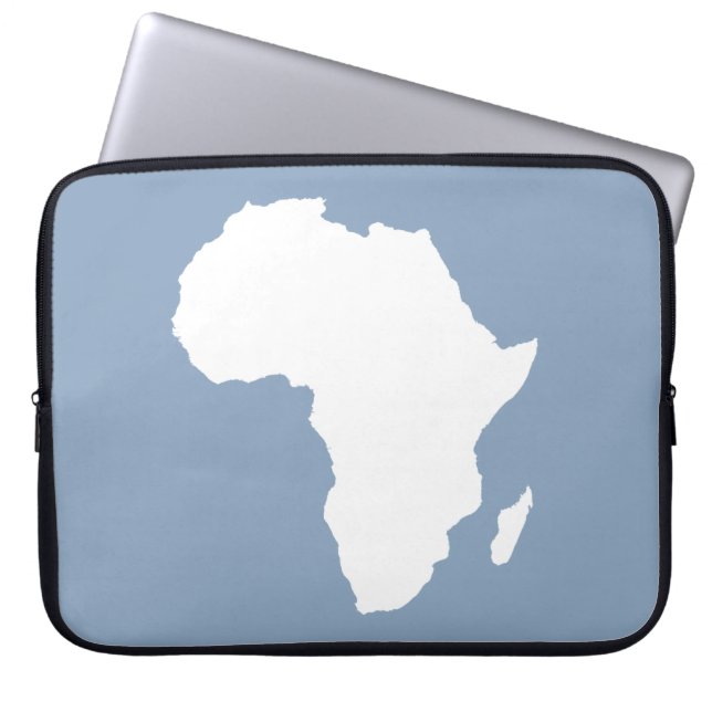 Capa Para Notebook Rock Blue - África autóctone (Frente)
