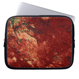 Capa Para Notebook Rock Pintado Vermelho