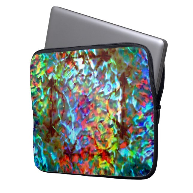 Capa Para Notebook Rock psíquico ou cibernético do mar (Frente Esquerda)