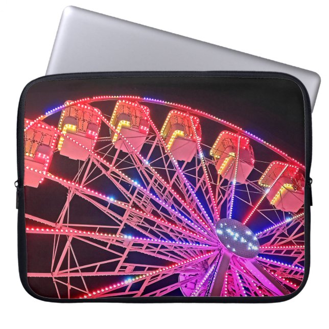 Capa Para Notebook Roda vermelha (Frente)