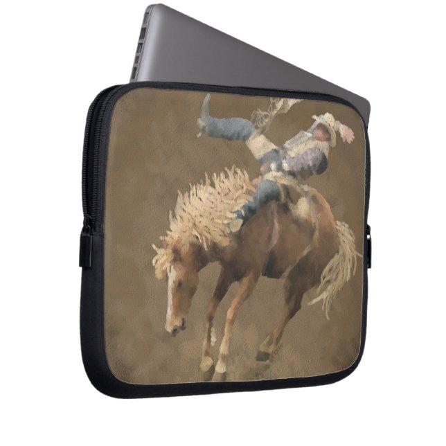 Capa Para Notebook Rodeo Rider (Frente Esquerda)