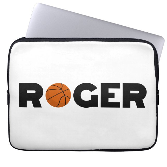Capa Para Notebook Roger Basball (Frente)