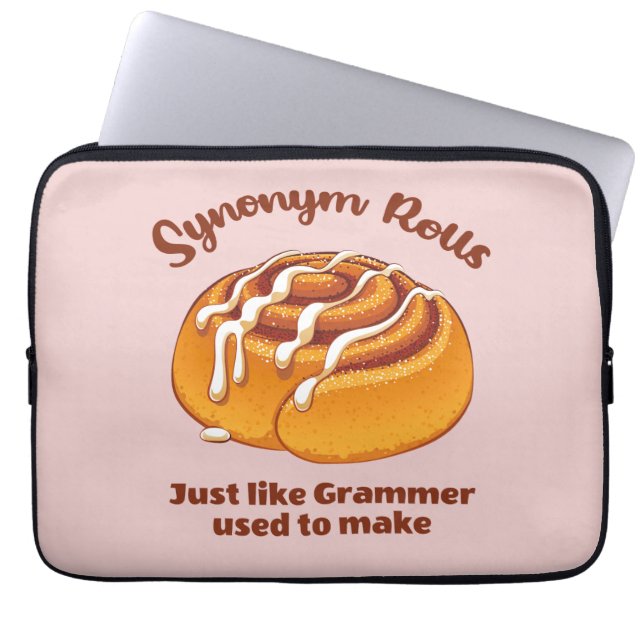 Capa Para Notebook Rolos Sinônimos Como Grammer Costumava Fazer (Frente)