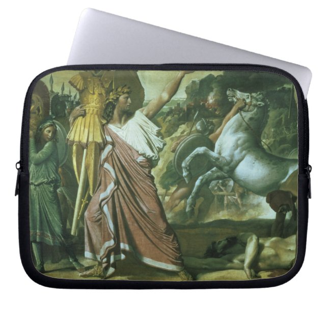 Capa Para Notebook Romulus, conquistador de Acron, tomando seu (Frente)