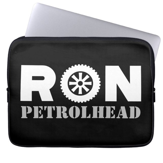 Capa Para Notebook Ron Petrol Head (Frente)
