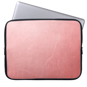 Capa Para Notebook Rosa Dourado Brilho Cor-de-Rosa Minimalista Glamou
