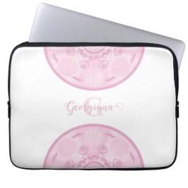 Capa Para Notebook Rosa Dusky Personalizado Grande Milênio Mandala