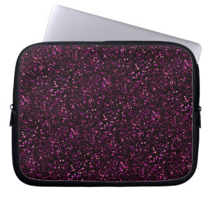 Capa Para Notebook Rosa Escuro Posh Glitter