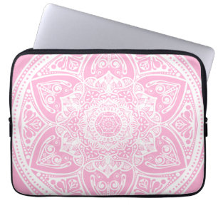 Capa Para Notebook Rosa Mandala
