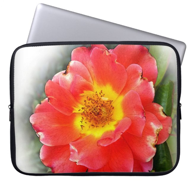 Capa Para Notebook Rosa no outono (Frente)