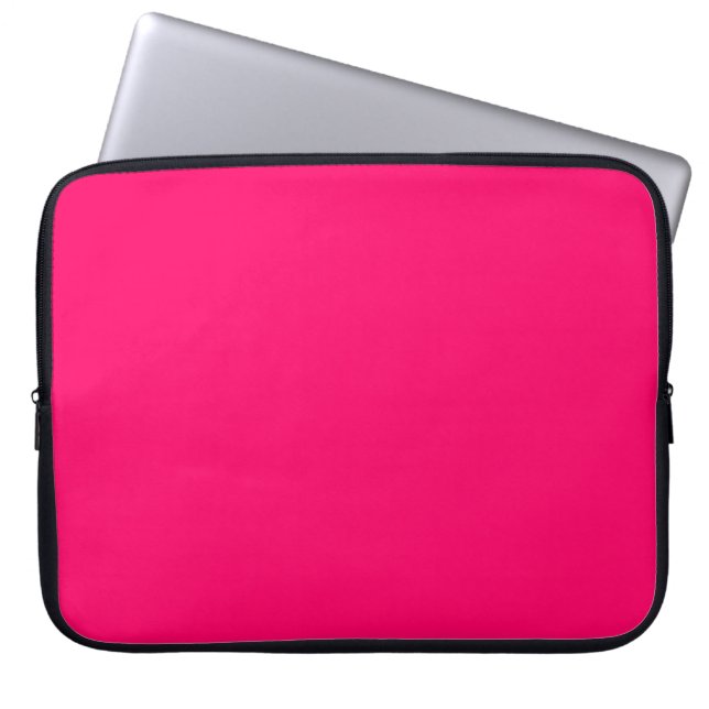 Capa Para Notebook Rosa Quente (Frente)
