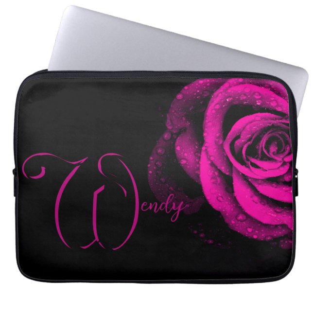 Capa Para Notebook Rosa Rosa Rosa (Frente)