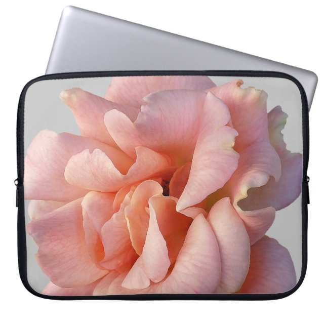 Capa Para Notebook rosa rosa rosa florescente (Frente)