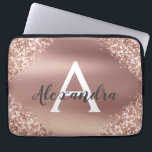Capa Para Notebook Rosa Rosa Rosa Rosa Rosa Dourada, Brilhante e Mono<br><div class="desc">Rosa Rosa Rosa Rosa Dourada,  Brilhante e Miniatura Metálica Elegante de Folhas Espelhadas. Esse caso pode ser personalizado para incluir seu nome inicial e próprio.</div>