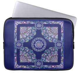 Capa Para Notebook Rosace Azul