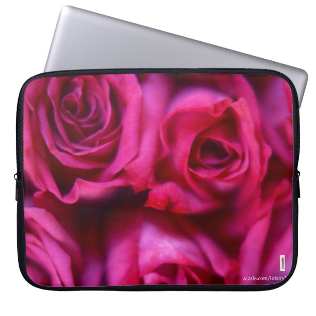 Capa Para Notebook Rosas (Frente)