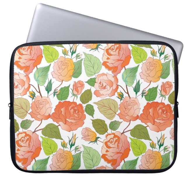 Capa Para Notebook Rosas (Frente)