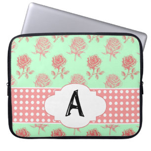 Capa Para Notebook Rosas da hortelã