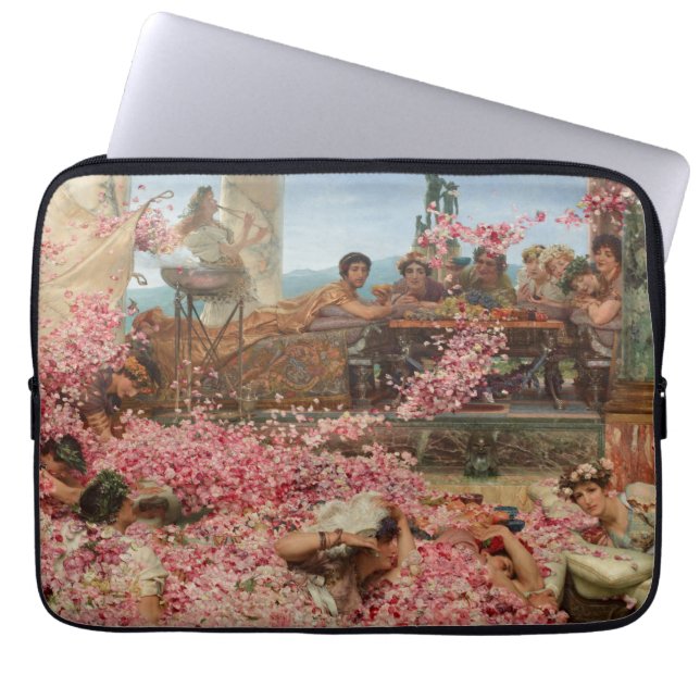 Capa Para Notebook Rosas de Heliogabalus Sir Lawrence Alma-Tadema (Frente)