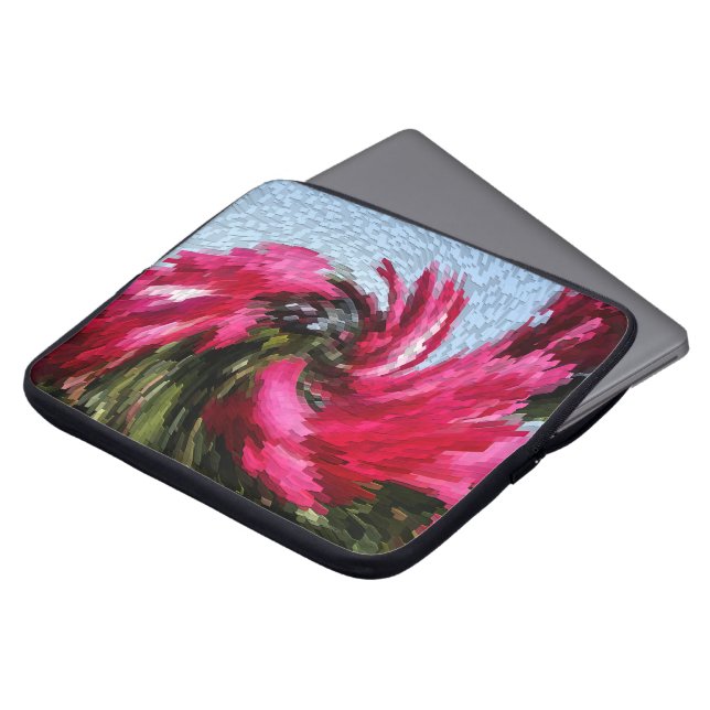 Capa Para Notebook Rosas girados...... (Frente Topo)