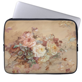 Capa Para Notebook Rosas rosa e amarelas - Franz Bischoff