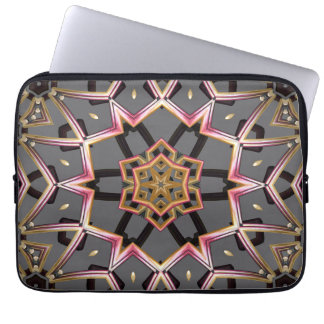 Capa Para Notebook Roseta Dourada