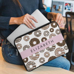 Capa Para Notebook Rosquinhas de chocolate, Rosquinhas de caramelo, g