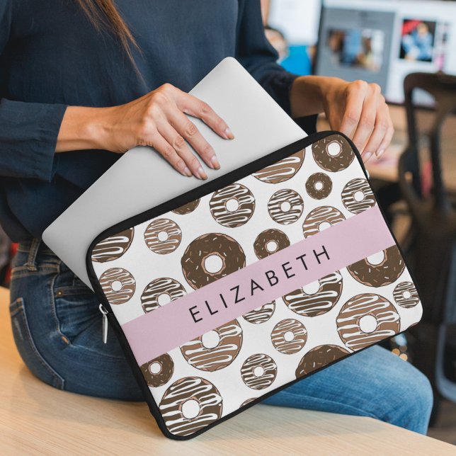 Capa Para Notebook Rosquinhas de chocolate, Rosquinhas de caramelo, g (Criador carregado)