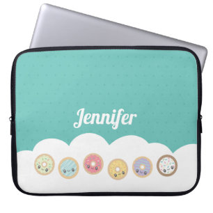 Capa Para Notebook Rosquinhas doces