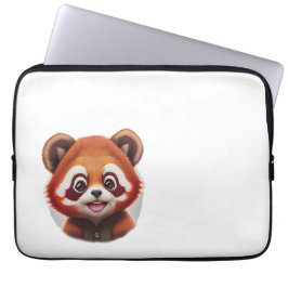 Capa Para Notebook roter Pandakopf / red panda head 