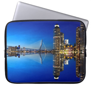Capa Para Notebook Roterdão Skyline Cityscape