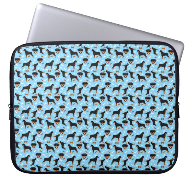 Capa Para Notebook Rottweilers Rottie Dog Bolsa de laptop (Frente)