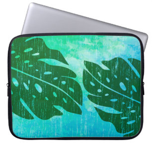 Capa Para Notebook Roupa de mergulho havaiano da Laço-Tintura da
