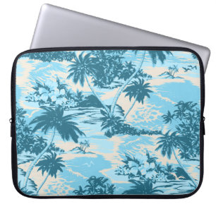 Capa Para Notebook Roupa de mergulho havaiano do neopreno da baía de