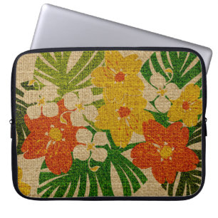 Capa Para Notebook Roupa de mergulho havaiano do neopreno do jardim