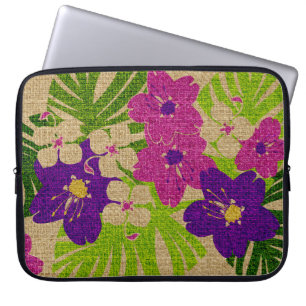 Capa Para Notebook Roupa de mergulho havaiano do neopreno do jardim