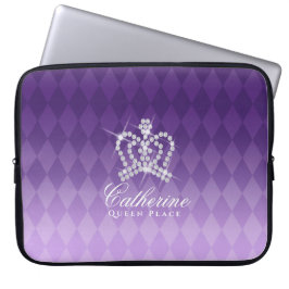 Capa Para Notebook Roxo da Coroa