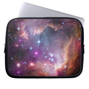 Capa Para Notebook Roxo Espacial Exterior Galáctico