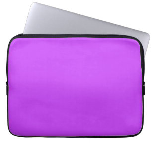 Capa Para Notebook roxo néon brilhante sólido