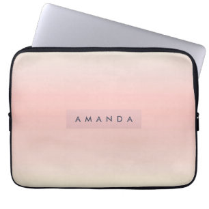 Capa Para Notebook Roxo Pastel Personalizado Atonalidade de Pêssego Q