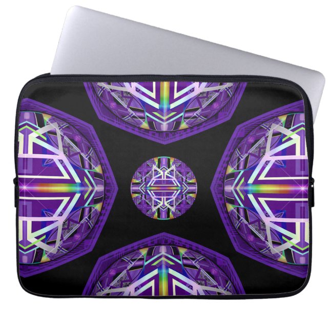 Capa Para Notebook Roxo W3 (Frente)