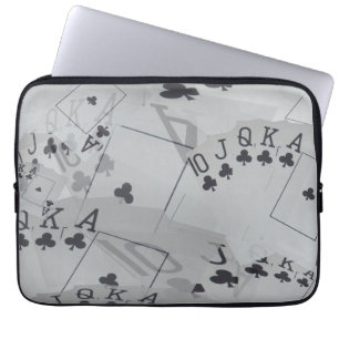Capa Para Notebook Royal Club Flush Poker Cards Padrão,