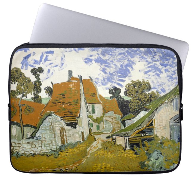 Capa Para Notebook Rua Auvers-sur-Oise Vincent van Gogh (Frente)